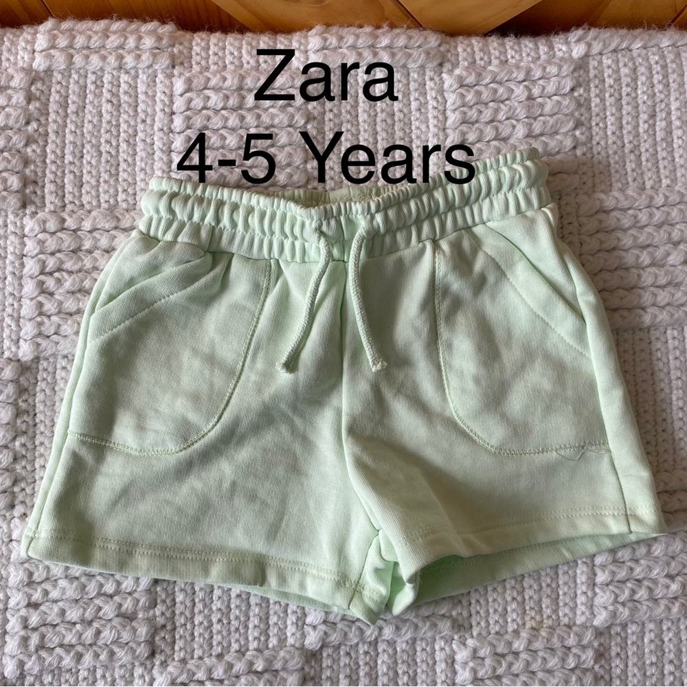 NWOT Zara Baby Girl Shorts 4-5 Years